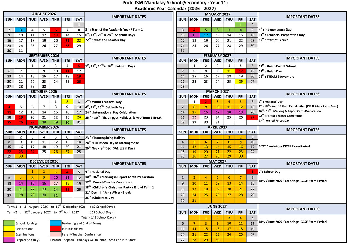20260821 mandalay 26 27 secondary 11 calendar 01